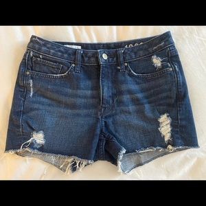 Gap denim cut offs